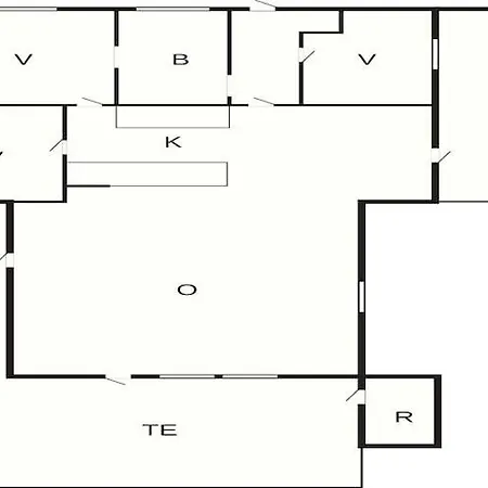 6 Person In Glesborg-by Traum Сasa de vacaciones *