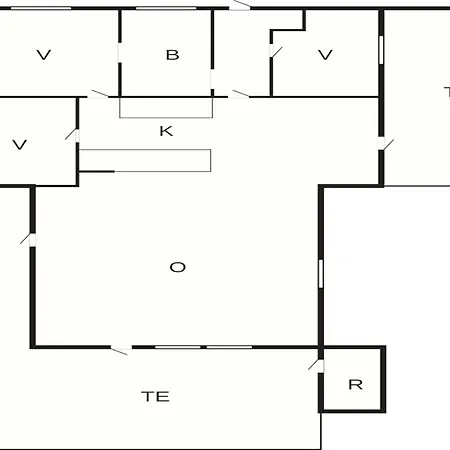 6 Person In Glesborg Hébergement de vacances *