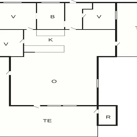 6 Person In Glesborg Hébergement de vacances Fjellerup